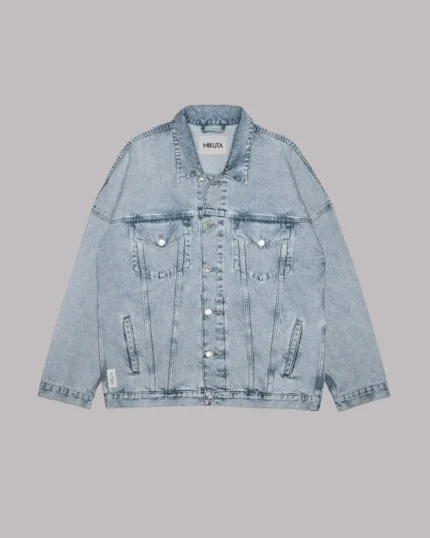 Mikuta The Blue Oversized Denim Jacket (1)