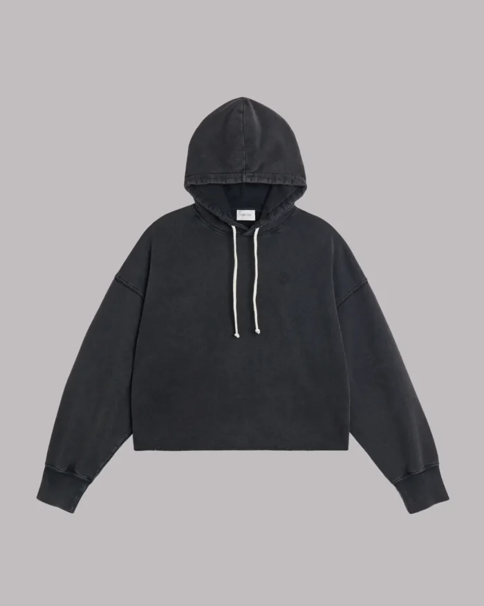 Mikuta The Dark Cropped Base Hoodie (1)