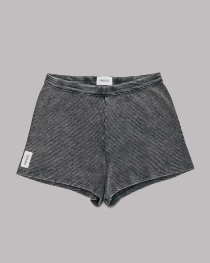 Mikuta The Dark Ribbed Shorts (5)