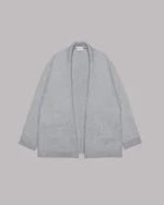 Mikuta The Grey Oversized Knitted Cardigan Jacket (7)