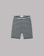 Mikuta The Striped Ribbed Biker Shorts (1)