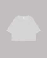 Mikuta The White Loose Linen T Shirt (1)